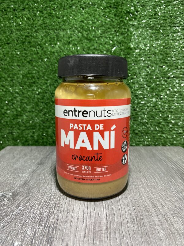 Pasta de Maní Crocante Entrenuts