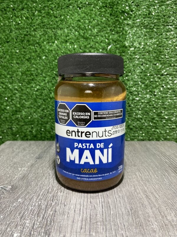 Pasta de Maní Cacao Entrenuts