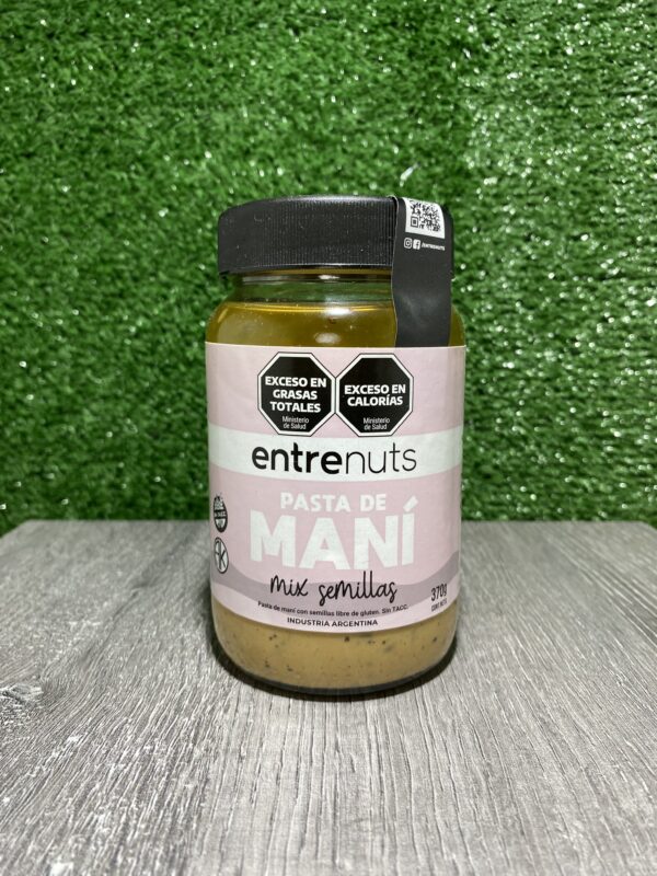 Pasta de Maní Mix de Semillas Entrenuts