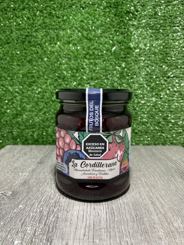 Mermelada de Frutos del Bosque La Cordillerana