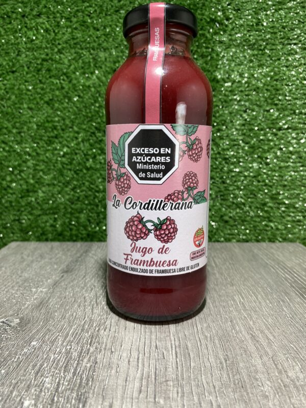 Jugo Concentrado de Frambuesas La Cordillerana