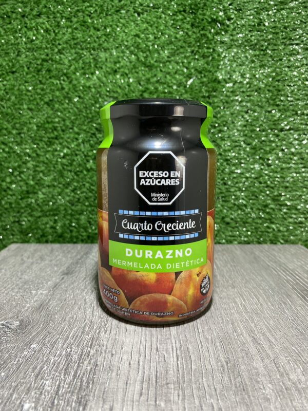 Mermelada Dietética de Durazno Cuarto Creciente