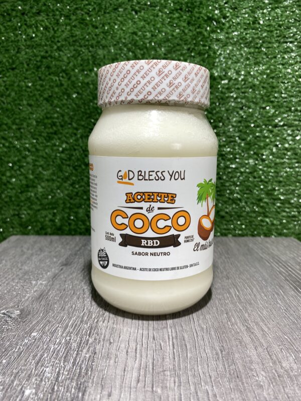 Aceite de Coco Neutro God Bless You Grande