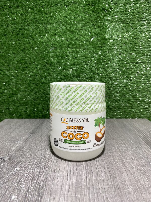 Aceite de Coco Prensado en Frio God Bless You