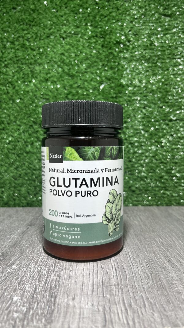 Glutamina Polvo Puro Natier