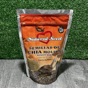 Sem. de Chia Molida + Alfalfa Molida Natural Seed