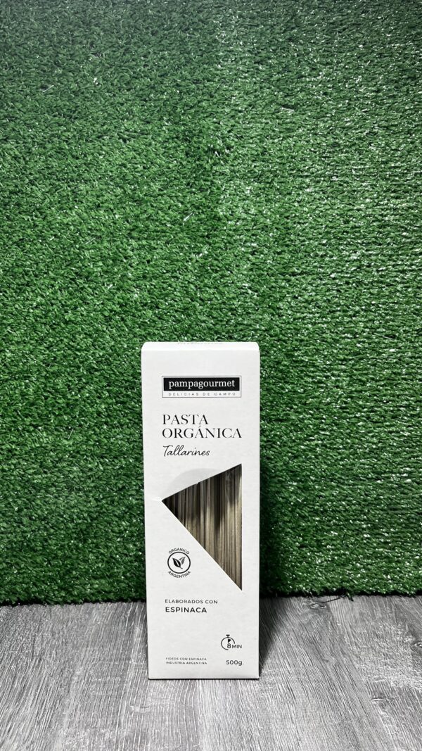 Pasta Orgánica Tallarines con Espinaca Pampagourmet