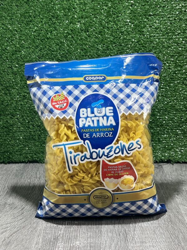 Fideos Tirabuzones Blue Patna