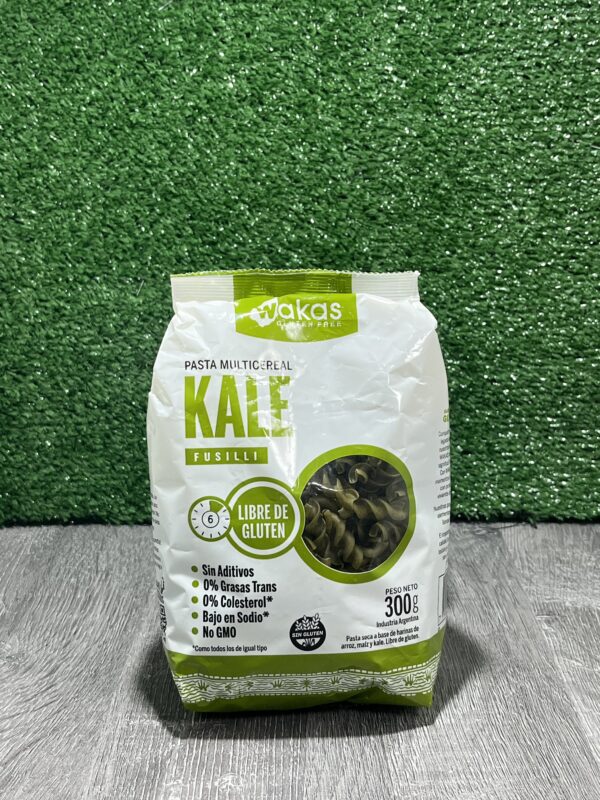 Pasta Multicereal Kale Fusilli Wakas