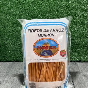 Fideos de Arroz con Morrón Soyarroz