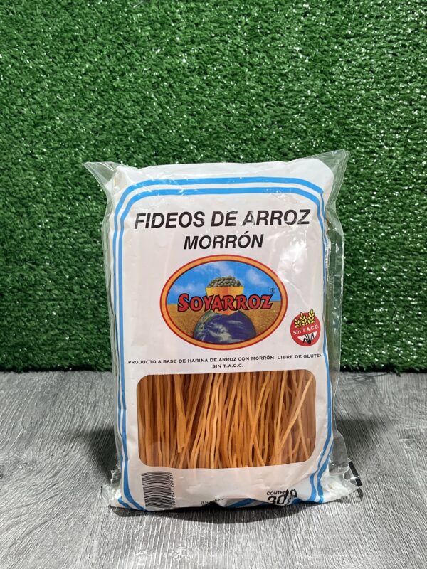 Fideos de Arroz con Morrón Soyarroz