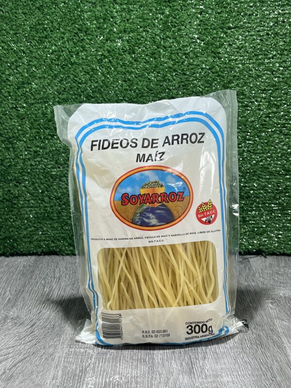 Fideos de Arroz Maíz Soyarroz