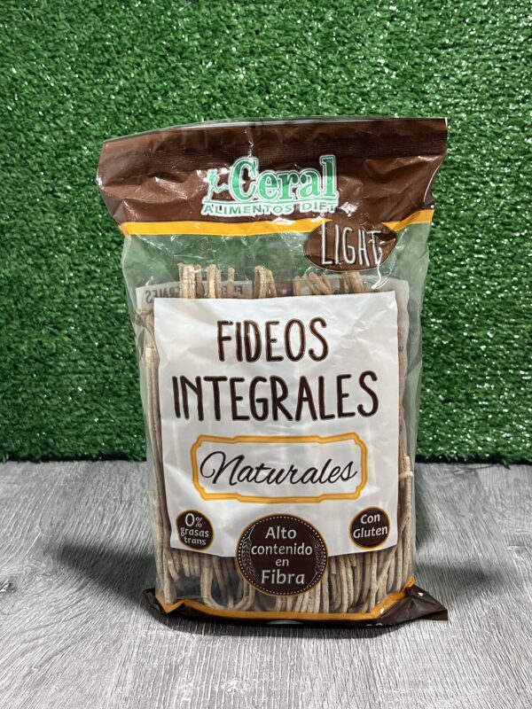 Fideos Integrales Naturales Ceral Alimentos Diet