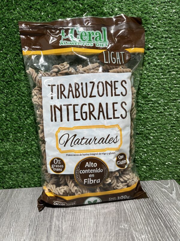 Tirabuzones Integrales Naturales Ceral Alimentos Diet