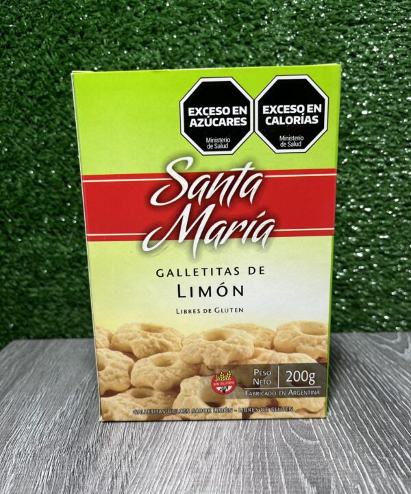 Galletitas de Limón Santa Maria