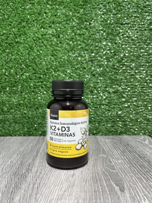 K2 + D3 Vitaminas Natier
