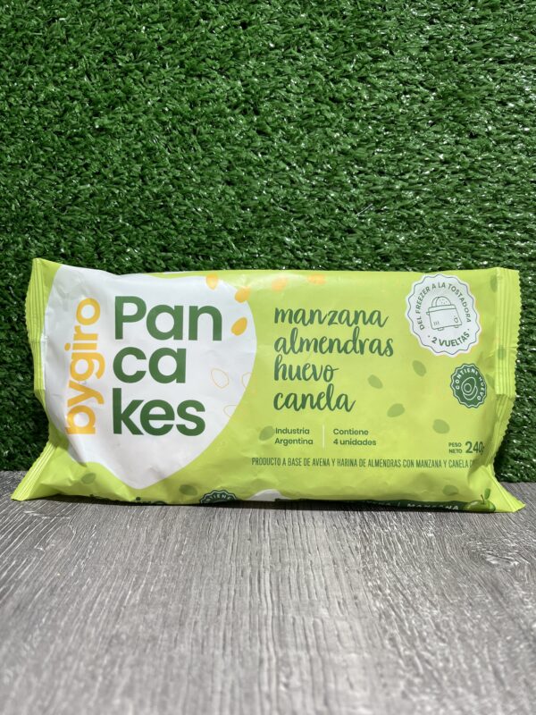 Pancakes de Avena y Manzana Bygiro