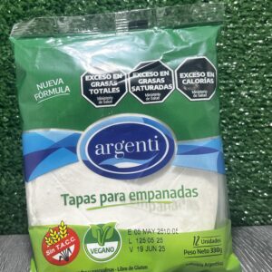 Tapas para empanadas Veganas Argenti
