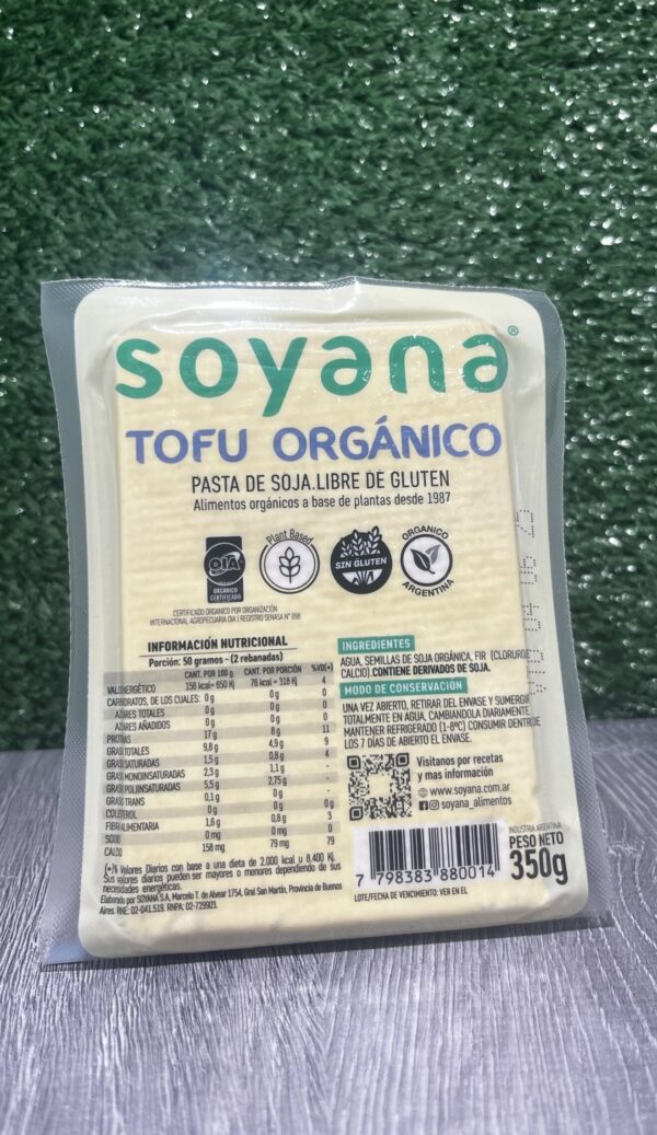 Tofu Orgánico Soyana