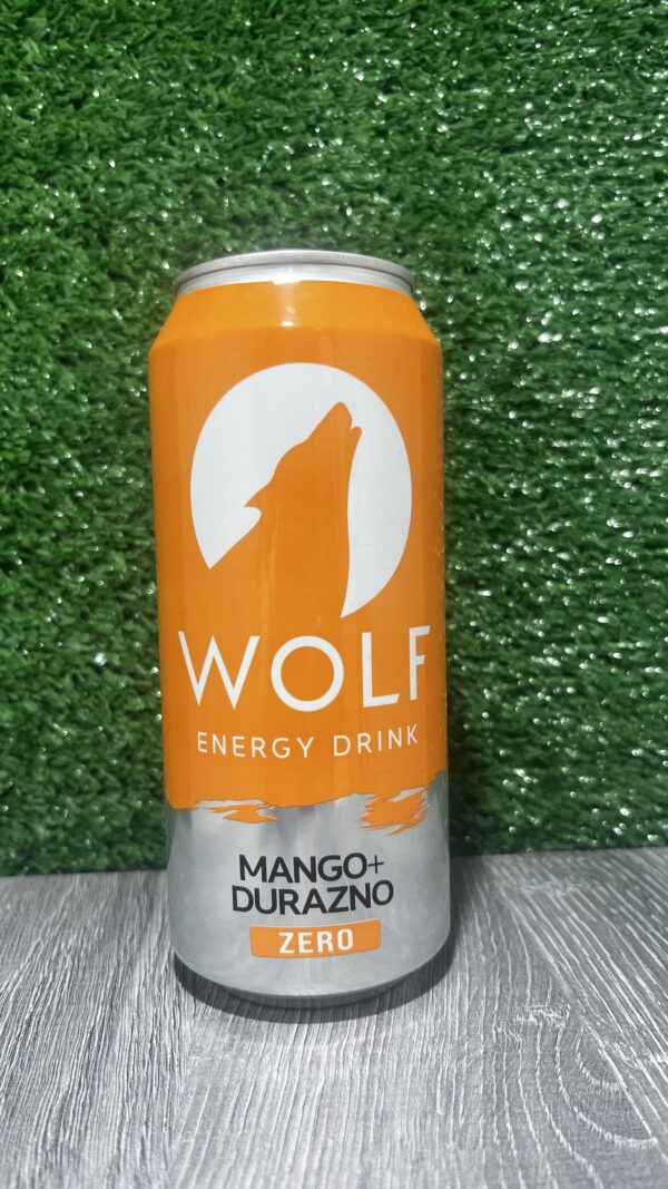 Wolf Energy Drink Mango y Durazno