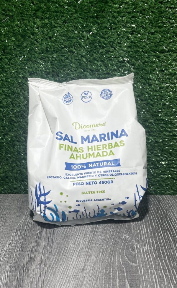 Sal Marina Finas Hierbas Ahumada Dicomere