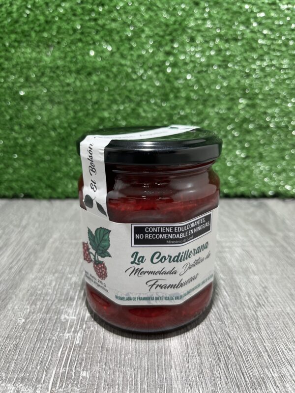 Mermelada Dietética Frambuesa La Cordillerana