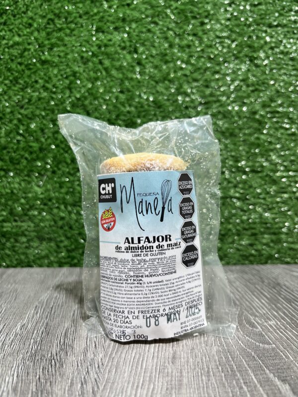 Alfajor de Almidón de Maiz Pequeña Manela