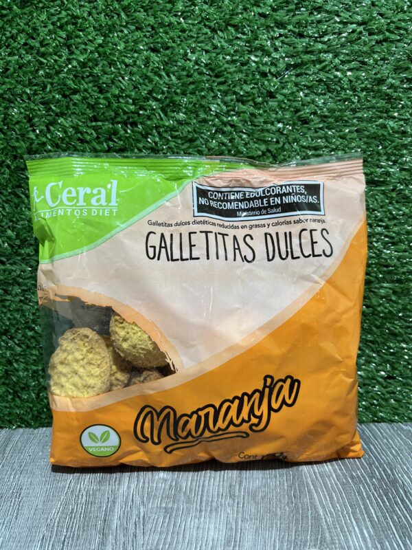 Galletitas Dulces de Naranja Ceral Alimentos Diet