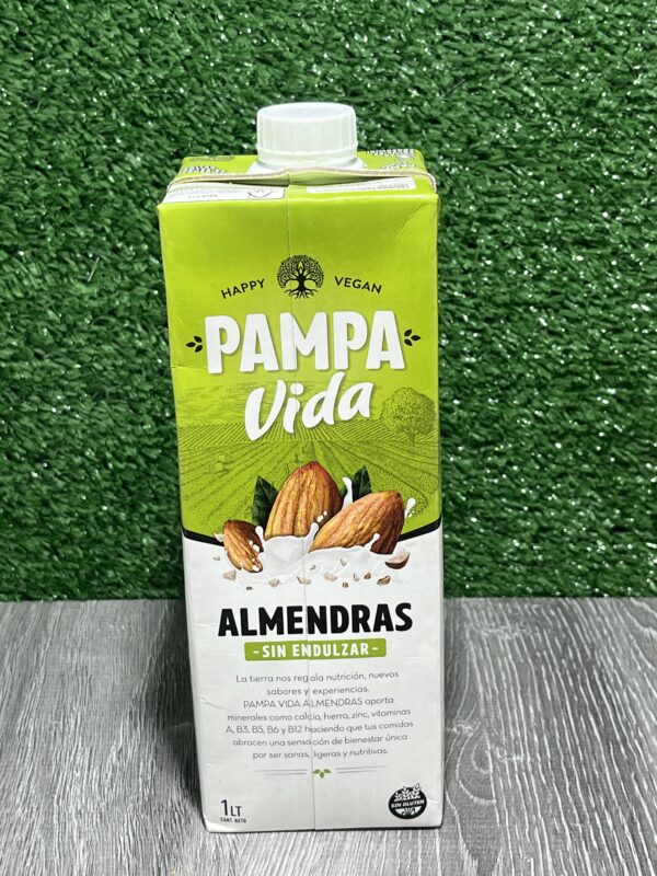 Leche de Almendras sin Endulzar Pampa Vida