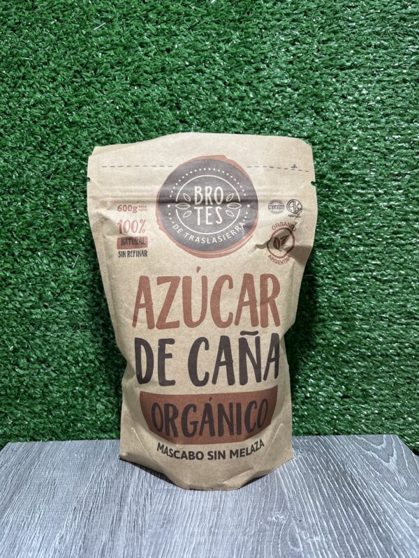 Azúcar de Caña Orgánico Mascabo Brotes