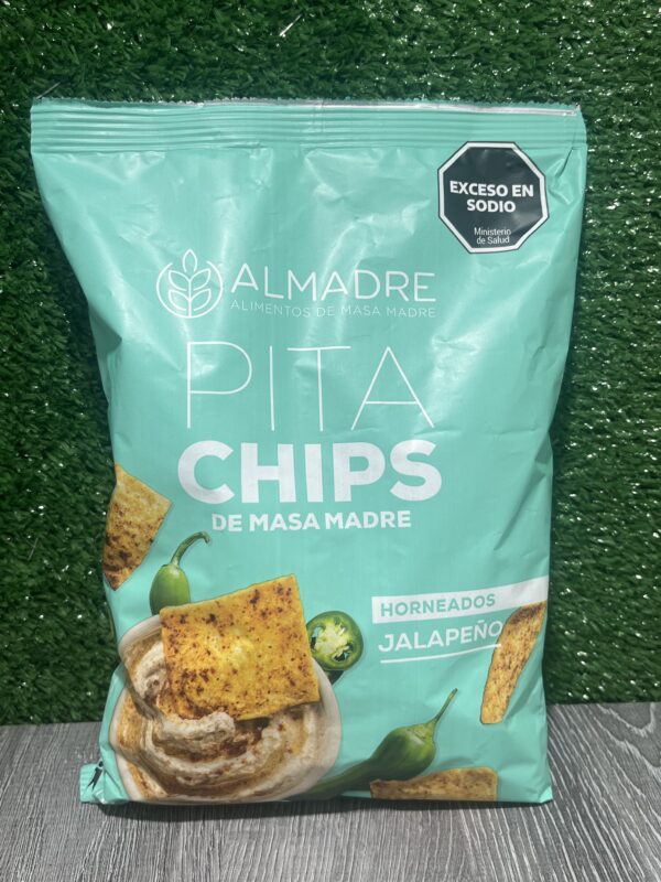 Pita Chips Jalapeño Almadre