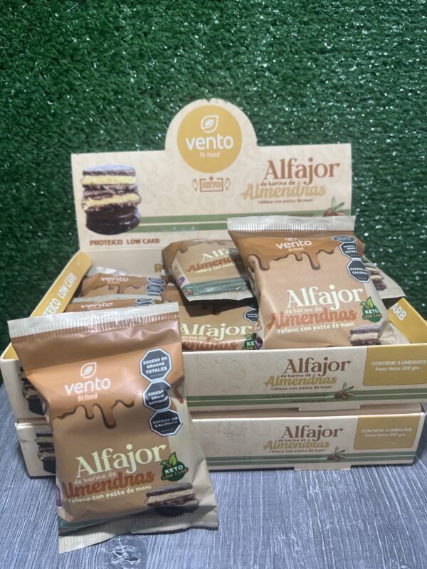Alfajor Keto Pasta de Maní Vento