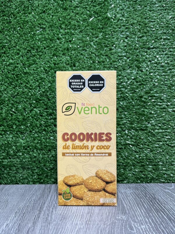 Cookies de Limón y Coco Vento