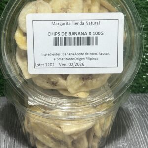 Chips de Banana Margarita