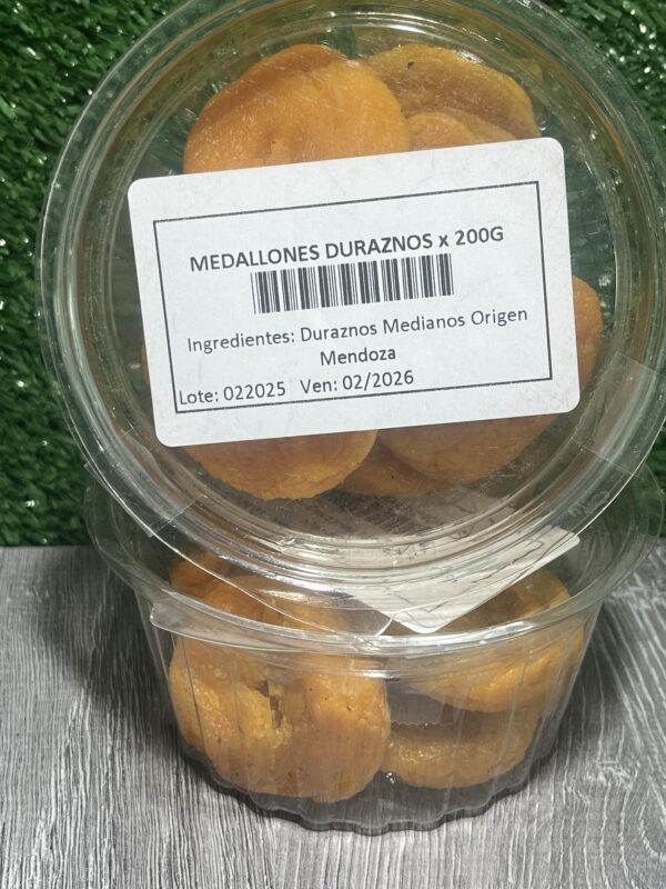 Medallones Duraznos Margarita