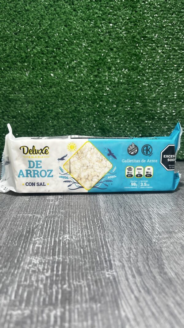 Galletitas de Arroz con Sal Deluxe