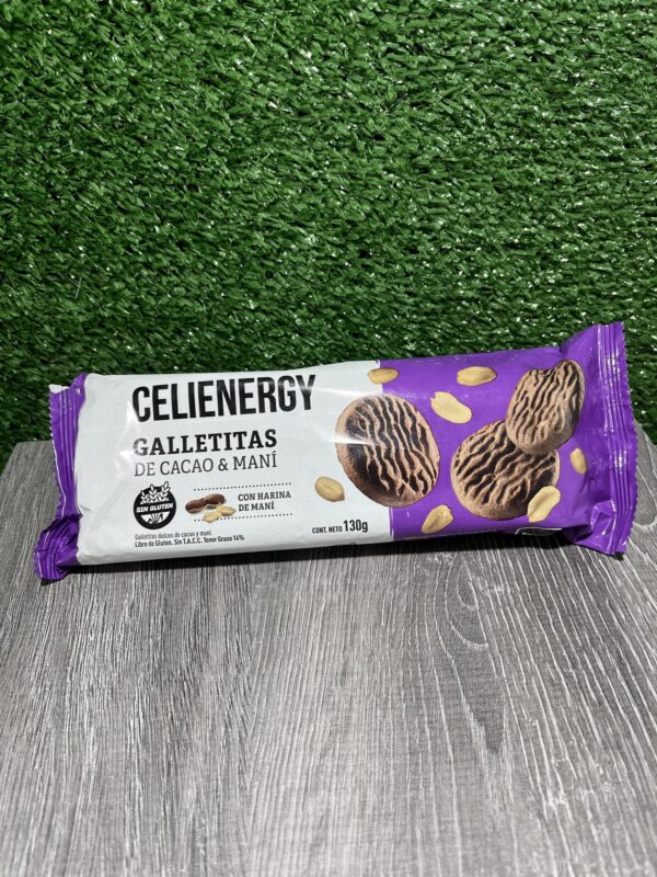 Galletitas de Cacao y Maní Celienergy