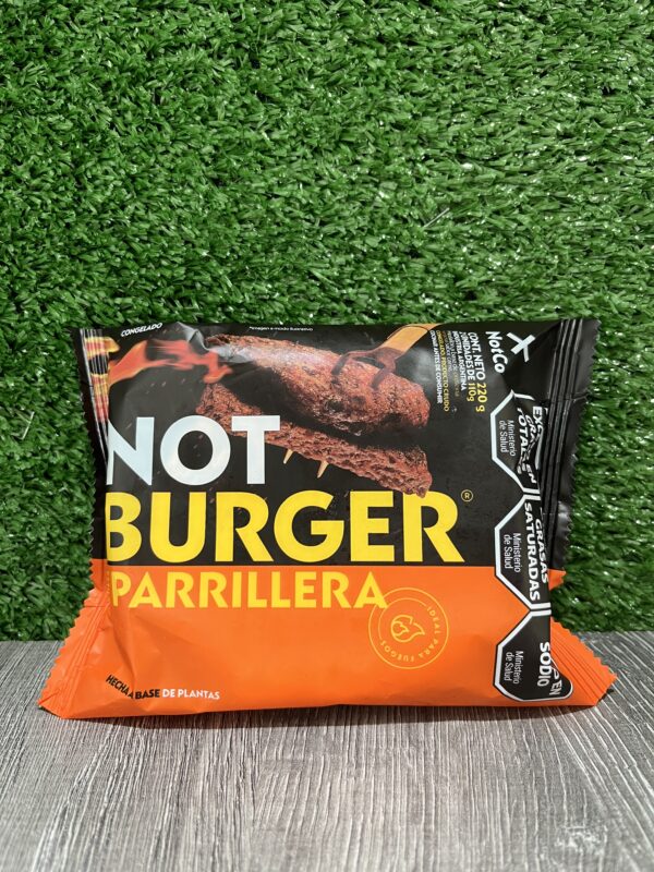 Medallones estilo Parrillera NotCo Burger