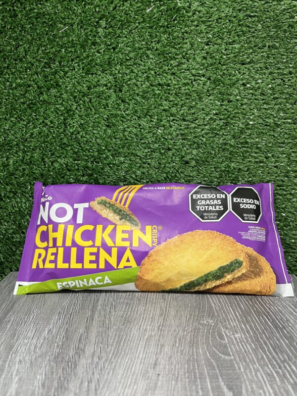 Chicken Crispy Rellena Espinaca NotCo
