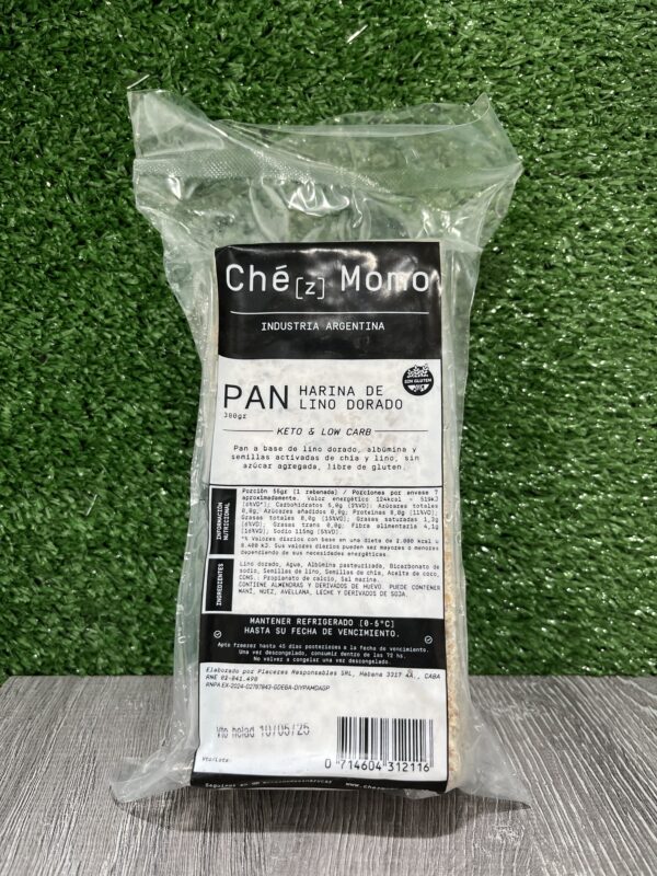 Pan de Harina de Lino Ché Momo