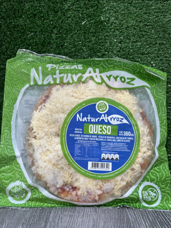 Pizza de Queso NaturAtrroz
