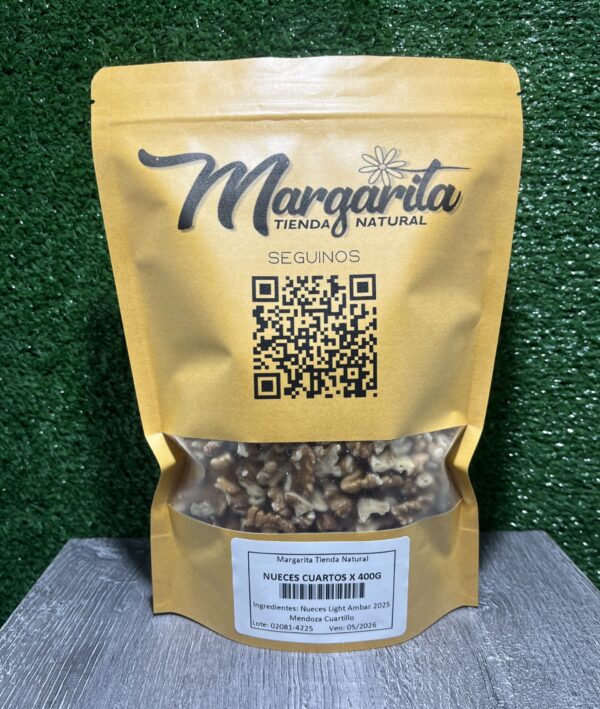 Nueces Cuartos x400g Margarita