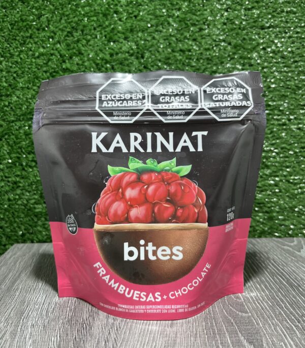 Frambuesas con Chocolate Karinat