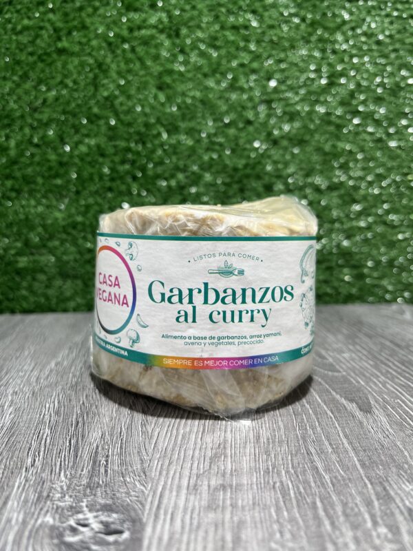 Medallones de Garbanzos al Curry Casa Vegana