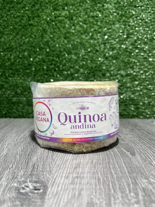 Medallones Quinoa Andina Casa Vegana