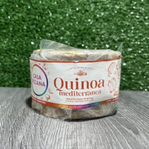 Medallones de Quinoa Mediterránea Casa Vegana