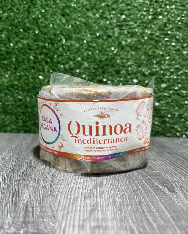 Medallones de Quinoa Mediterránea Casa Vegana