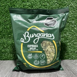 Burgana de Espinaca y Arvejas