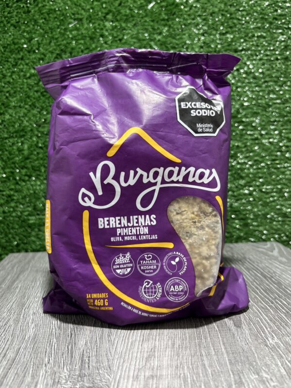 Burgana de Berenjenas y Pimentón