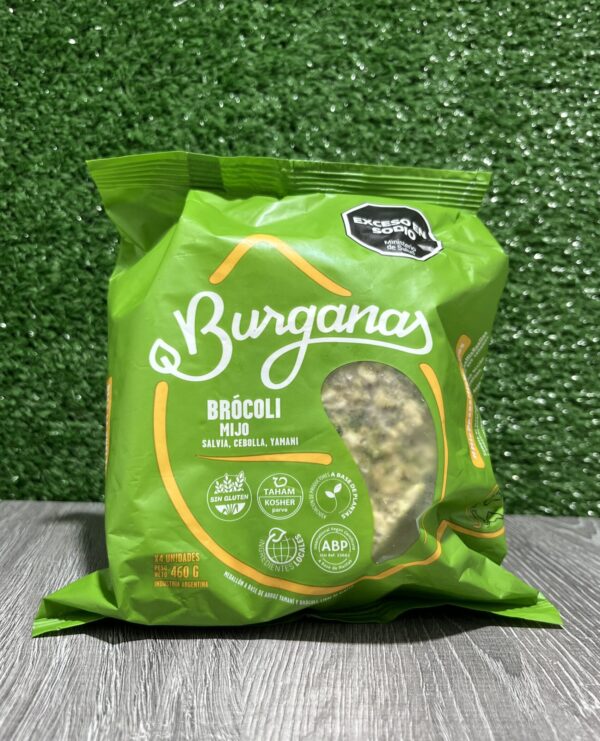Burgana de Brócoli y Mijo